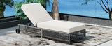 Outdoor Lounge Chair - Beige - Furniture Home Direct