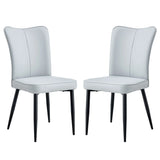 Modern Minimalist Dining Chairs (Set of 2) - Furniture Home Direct