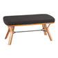 Folia - Mid Century / Modern Bench - Furniture Home Direct