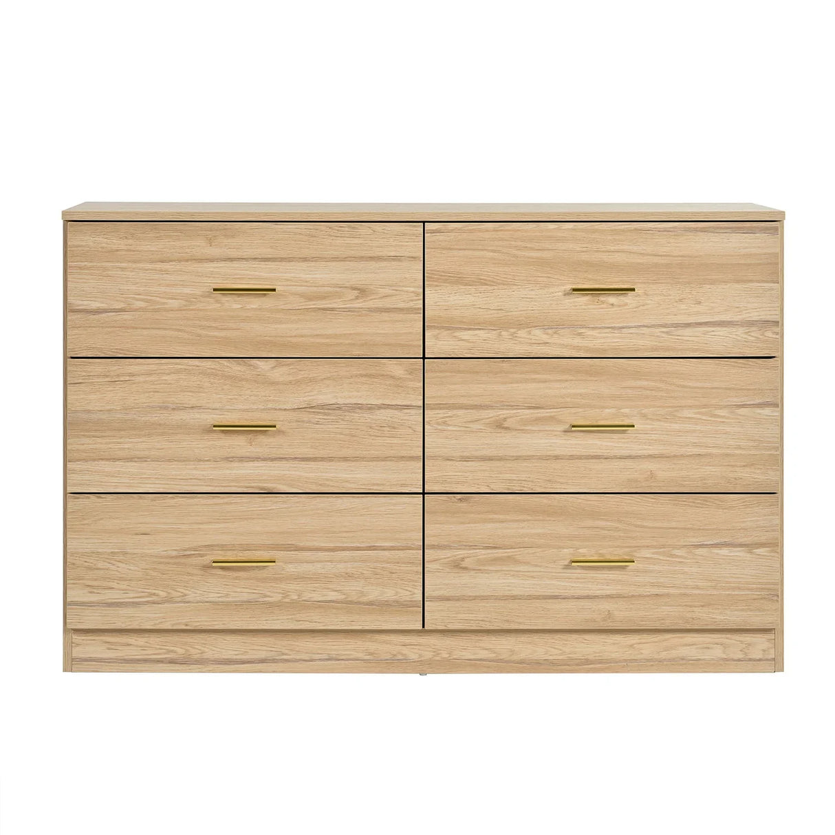 Modern Drawer Dresser For Bedroom, Ample Storage Wide Chest Of Drawers - Furniture Home Direct