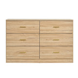 Modern Drawer Dresser For Bedroom, Ample Storage Wide Chest Of Drawers - Furniture Home Direct
