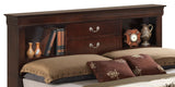 Louis Phillipe - Bookcase Storage Bed - Furniture Home Direct
