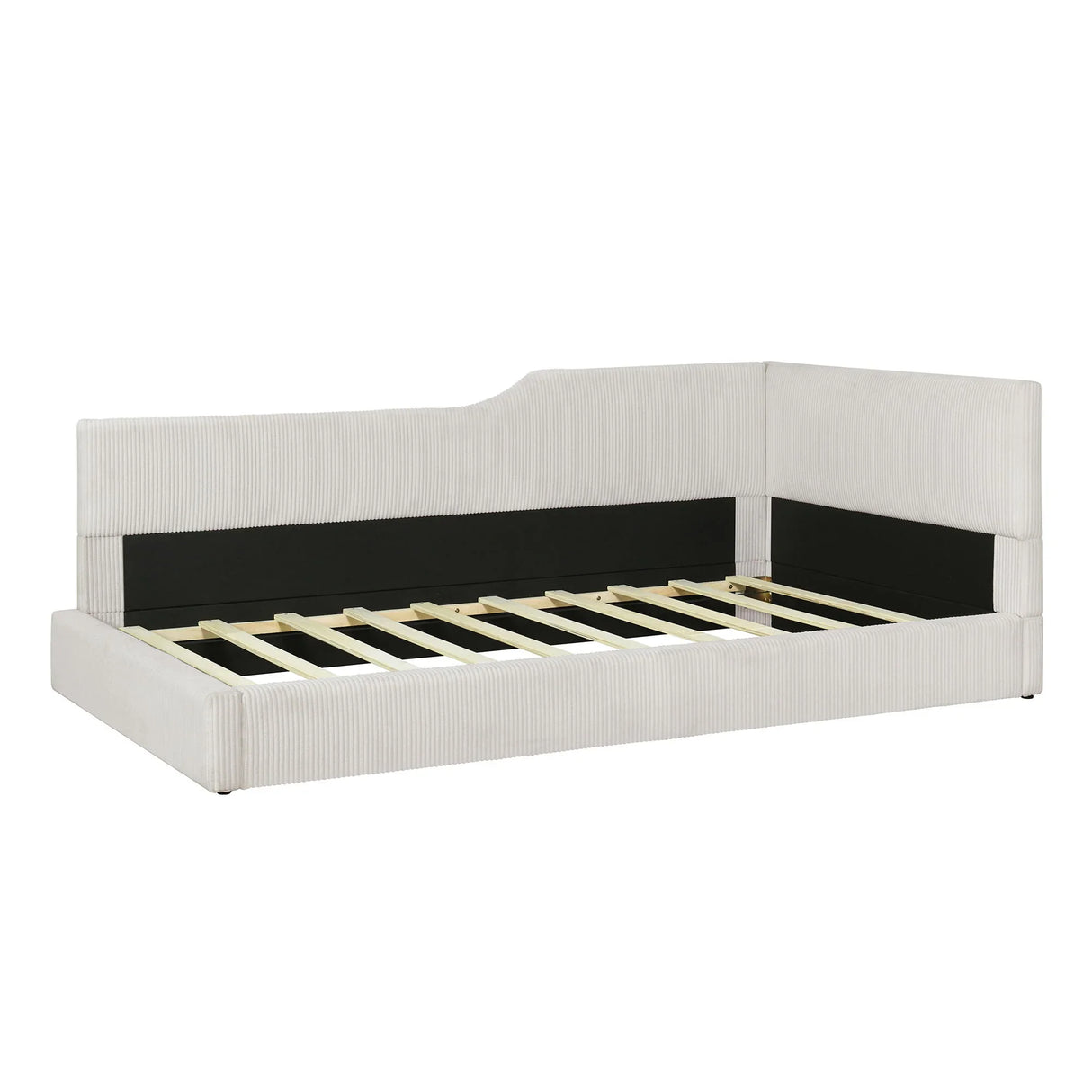 L Shaped Upholstered Daybed - Furniture Home Direct