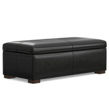 Gabbie - Coffee Table Upholstered Storage Ottoman - Furniture Home Direct