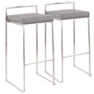 Fuji - Contemporary And Elegant Design Stackable Barstool - Furniture Home Direct