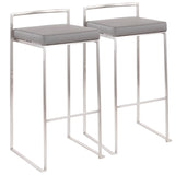 Fuji - Contemporary And Elegant Design Stackable Barstool - Furniture Home Direct