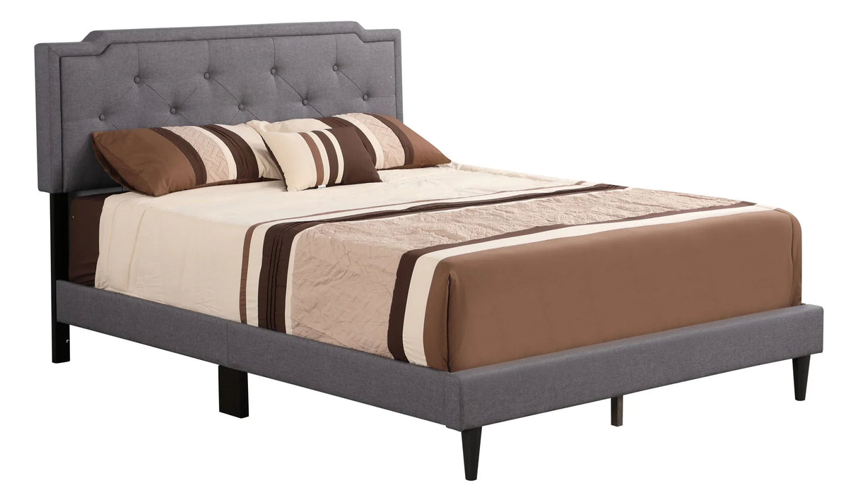 Button Tufted Bed Charming For Cozy Spaces - Furniture Home Direct