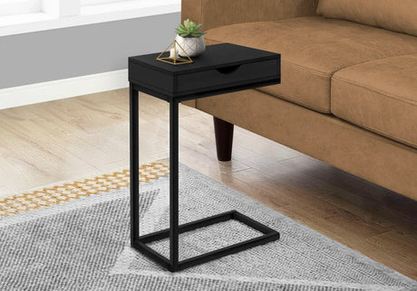 Accent Table, C - Shaped Contemporary Elegant Desig - Furniture Home Direct