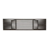 Gloaming - Outdoor Bench With Slat Design And Triangular Base