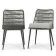 Beachside - Outdoor Dining Chair (Set of 2) - Gray - Furniture Home Direct