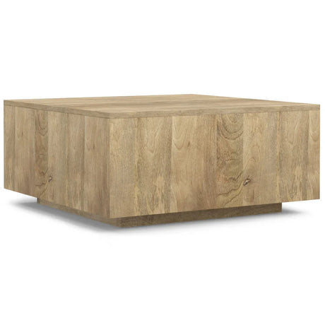Lockhart - Square Coffee Table - Natural - Furniture Home Direct