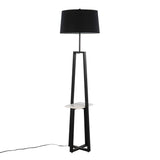 Cosmo - Shelf Contemporary / Glam Floor Lamp - Furniture Home Direct