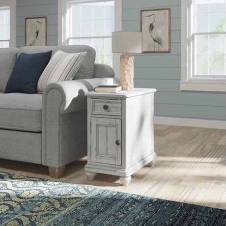 Mariano - Chairside Table - Gray - Furniture Home Direct