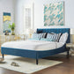 Aspen - Vertical Tufted Modern Headboard Platform Bed Set - Furniture Home Direct