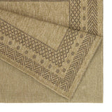 Earth - 7'10" X 10'3" Polypropylene, Indoor, Outdoor Area Rug - Jute, Mocha - Furniture Home Direct