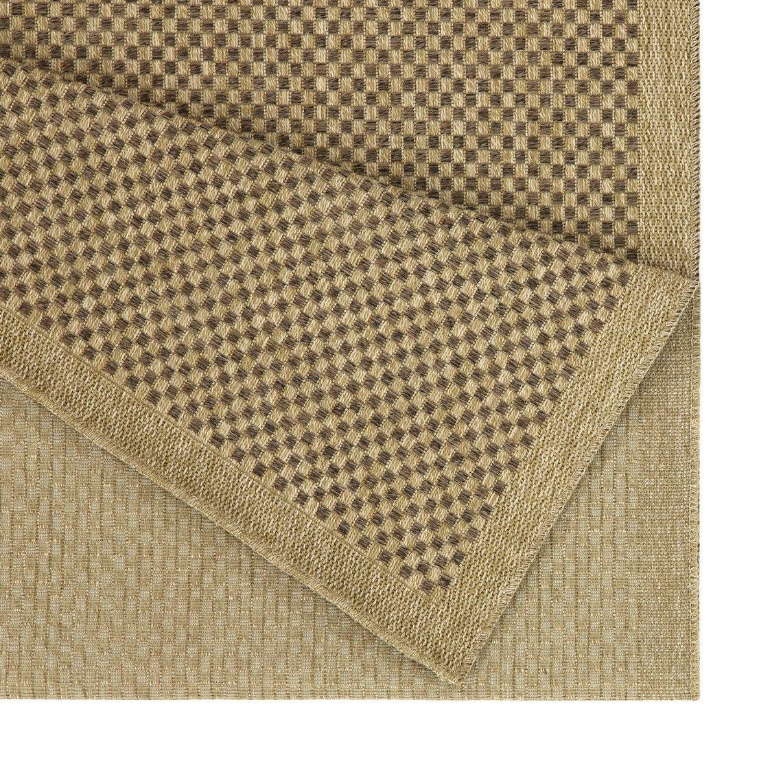 Earth - 7'10" X 10'3" Polypropylene Indoor, Outdoor Area Rug - Jute, Mocha - Furniture Home Direct