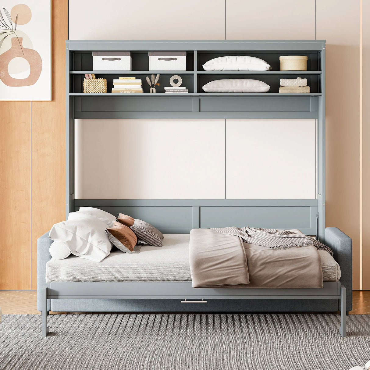 Murphy Wall Bed With Sofa - Furniture Home Direct
