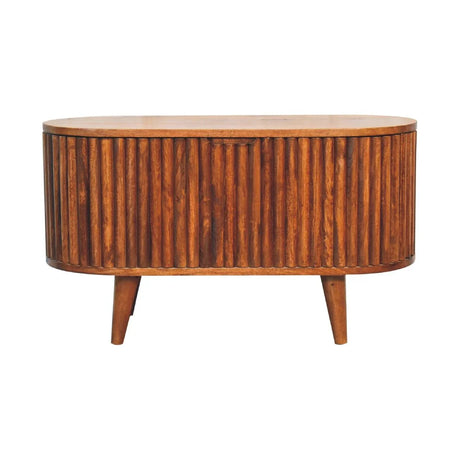 Reeve - Blanket Box - Chestnut - Furniture Home Direct