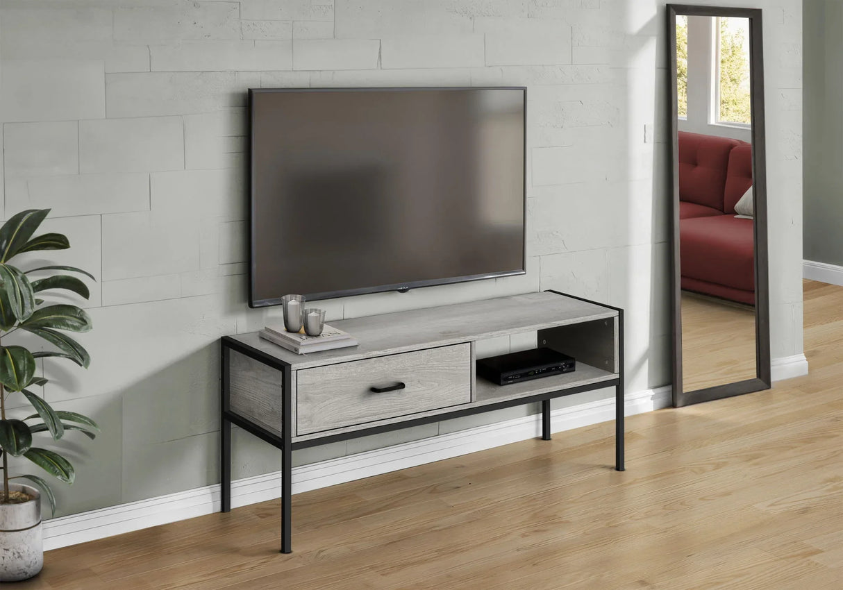 TV Stand, Console, Media Entertainment Center, Storage Drawer - Furniture Home Direct