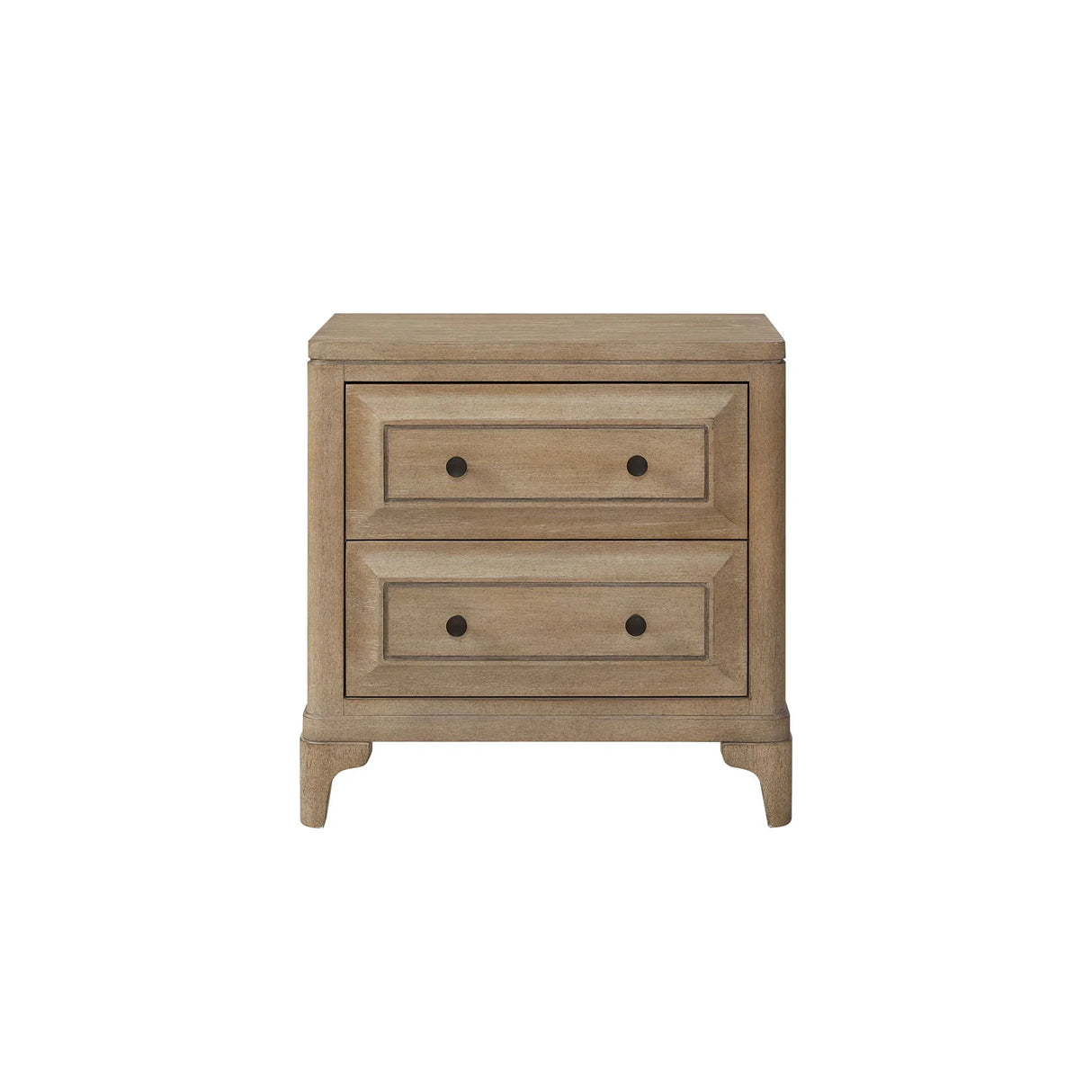 2 Drawer Nightstand - Sand - Furniture Home Direct