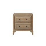 2 Drawer Nightstand - Sand - Furniture Home Direct