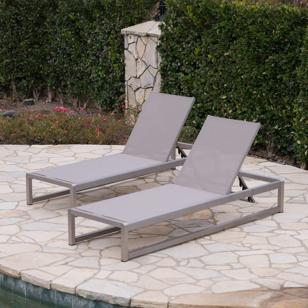 Modesta Chaise Lounge Set Of 2 - Furniture Home Direct