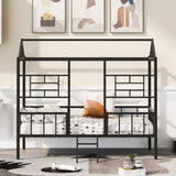 House Bed Frame With Slatted Support, No Box Spring Needed - Furniture Home Direct