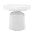 Zaid - Engineering Marble High Gloss Table - Furniture Home Direct