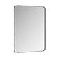 Wall Mirror Rectangular Mirror Metal Framed Mirror Vanity Mirror Dressing Mirror, For Bathroom, Living Room, Bedroom - Furniture Home Direct