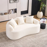 Loveseat Sofa, Compact Design For Small Spaces - Furniture Home Direct