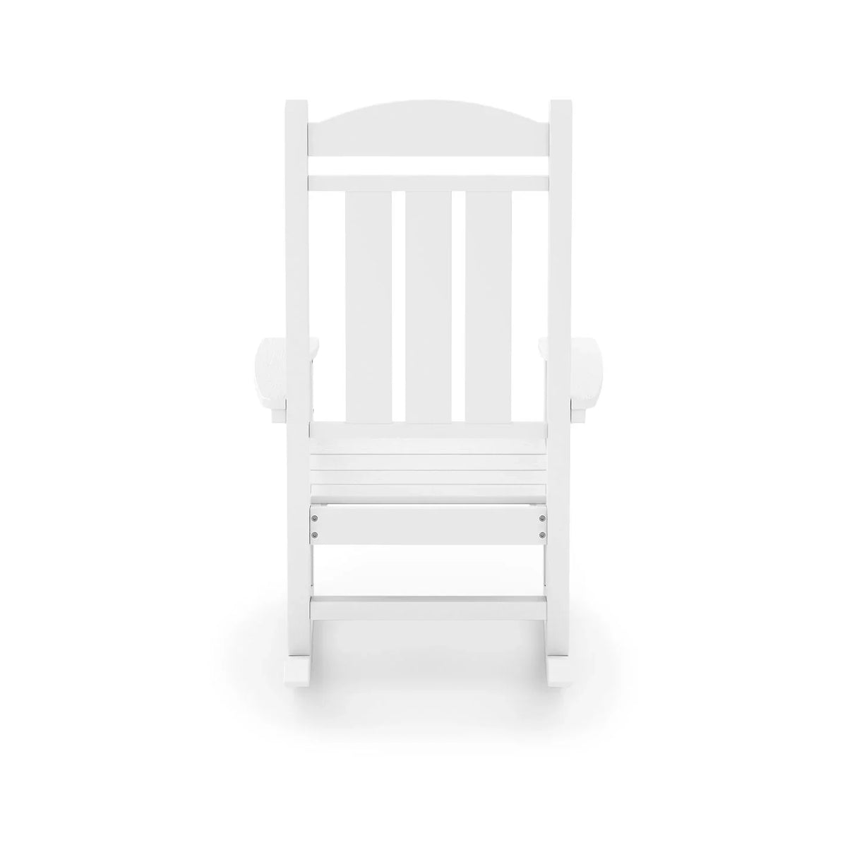 Traditional Porch Rocker Classic HDPE Poly Lumber For Porch, Patio, And Garden Comfort - Furniture Home Direct