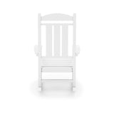 Traditional Porch Rocker Classic HDPE Poly Lumber For Porch, Patio, And Garden Comfort - Furniture Home Direct