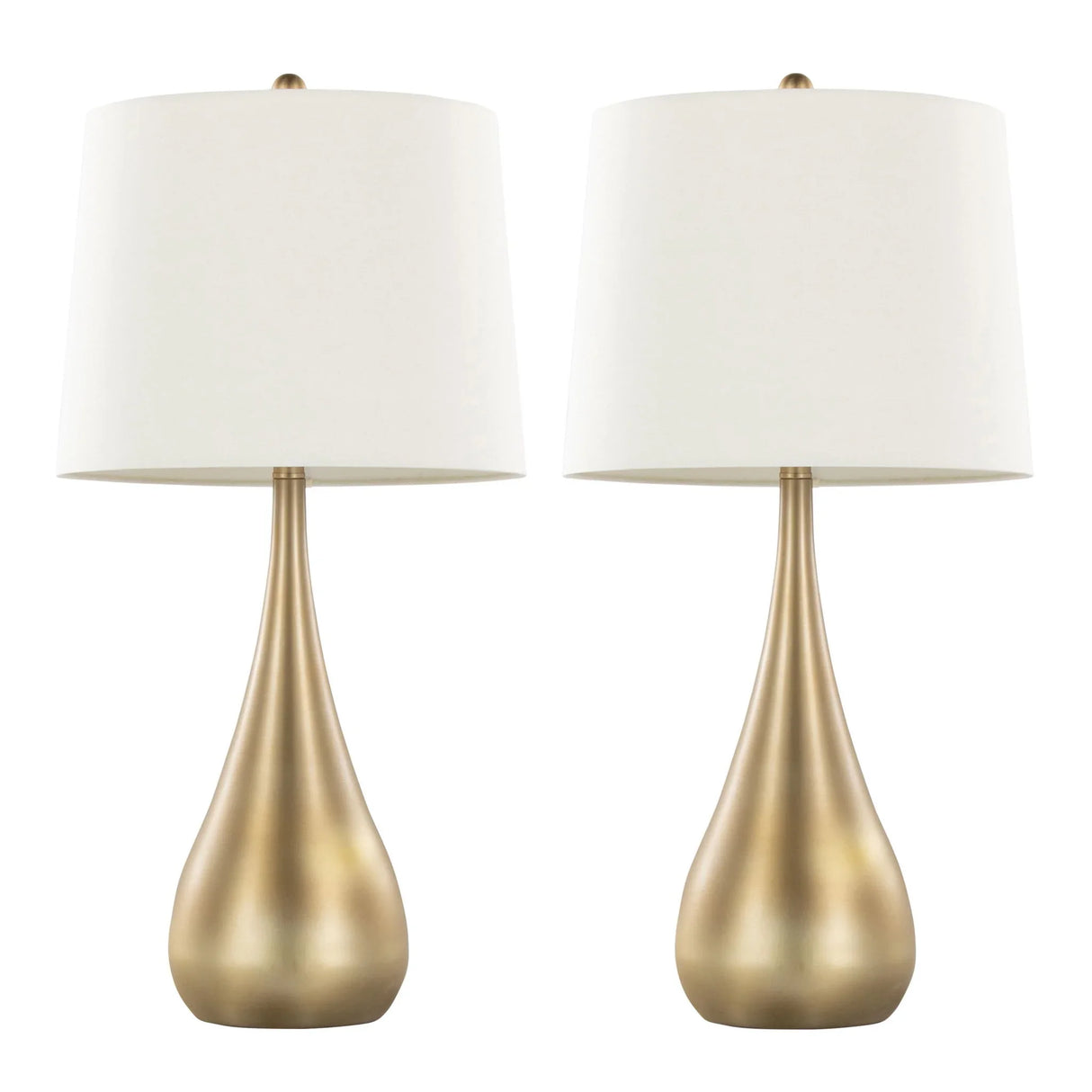 Pebble - Contemporary Table Lamp (Set of 2) - Furniture Home Direct