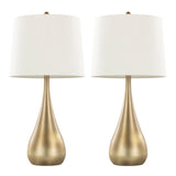 Pebble - Contemporary Table Lamp (Set of 2) - Furniture Home Direct