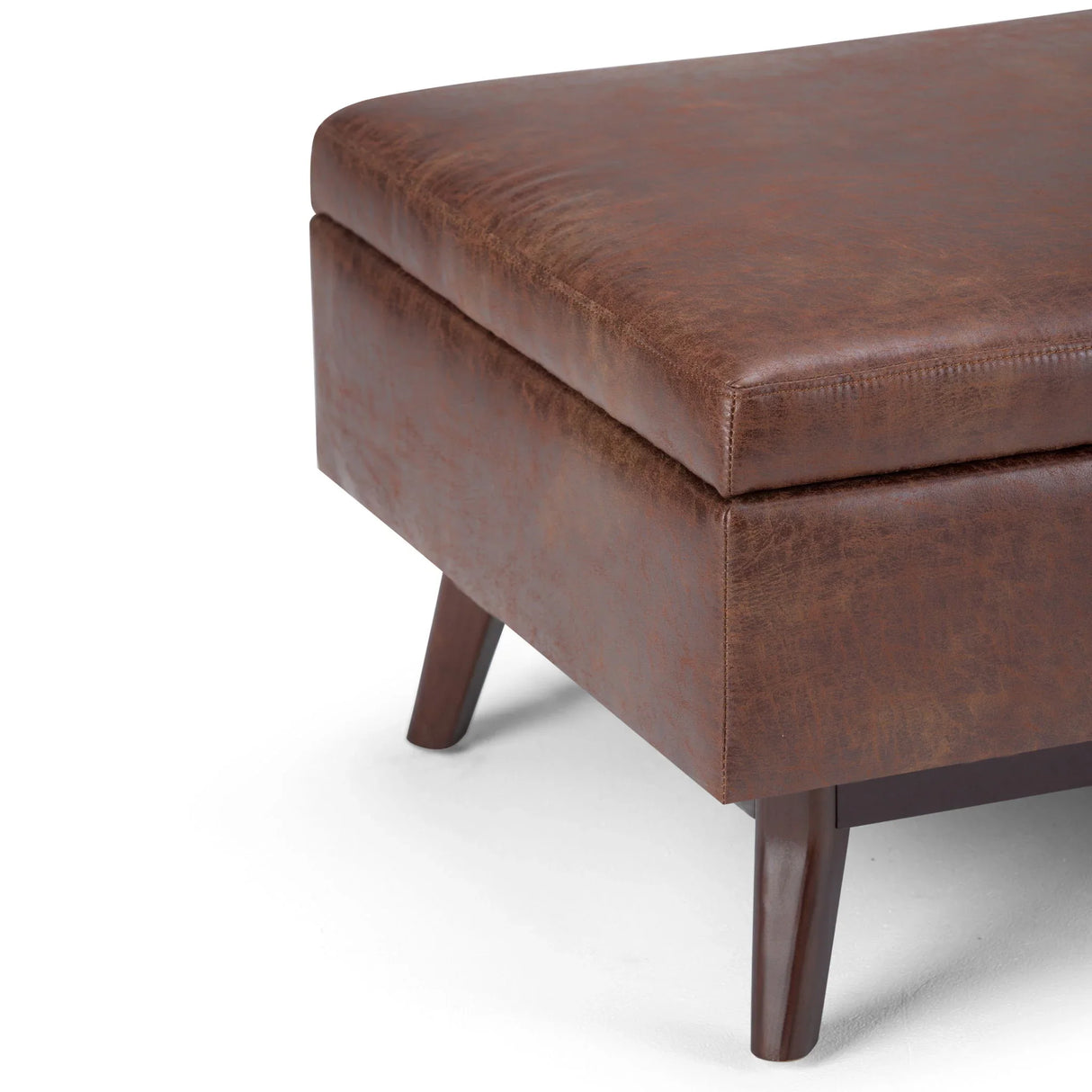 Owen - Upholstered Rectangular Storage Ottoman - Furniture Home Direct