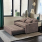 3 In 1 Convertible Sleeper Sofa Bed, Modern Fabric Loveseat Futon Sofa Couch With Pullout Bed, Small Love Seat Lounge Sofa With Reclining Backrest, Furniture For Living Room - Furniture Home Direct