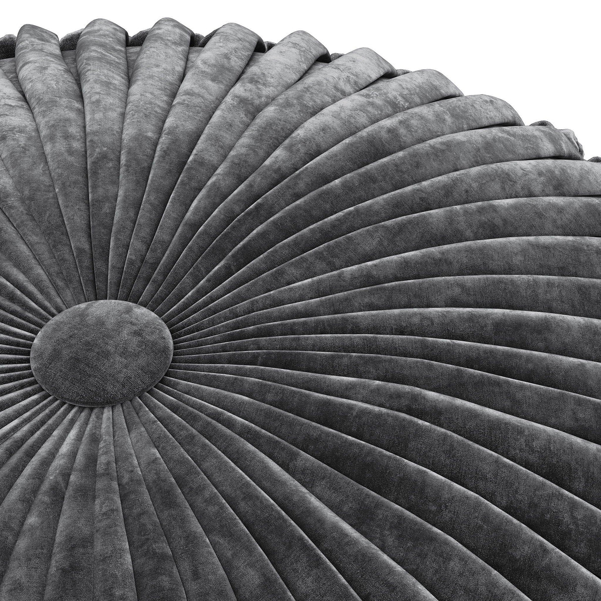 Renee - Handcrafted Round Pouf - Furniture Home Direct