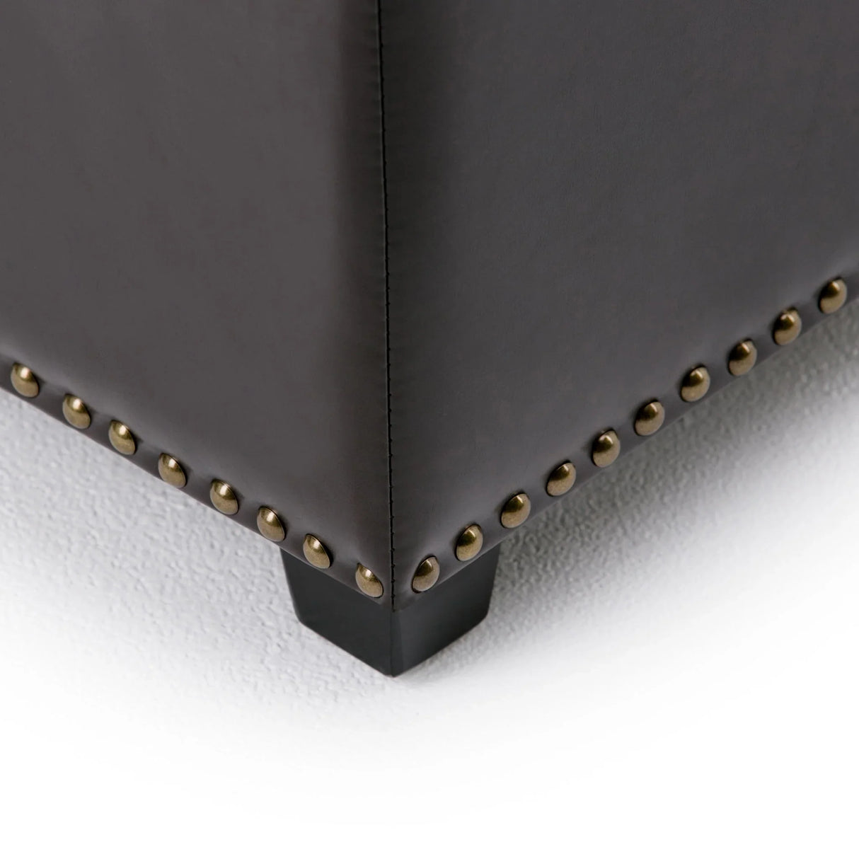 Kingsley - Upholstered Large Storage Ottoman - Furniture Home Direct