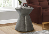 Drum Accent Side Table, Contemporary & Modern Elegant Design - Furniture Home Direct