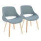 Fabrico - Mid-Century Modern Style Dining Chair (Set of 2) - Furniture Home Direct