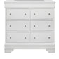 Shaker - Crocodile Metallic Dresser - Furniture Home Direct