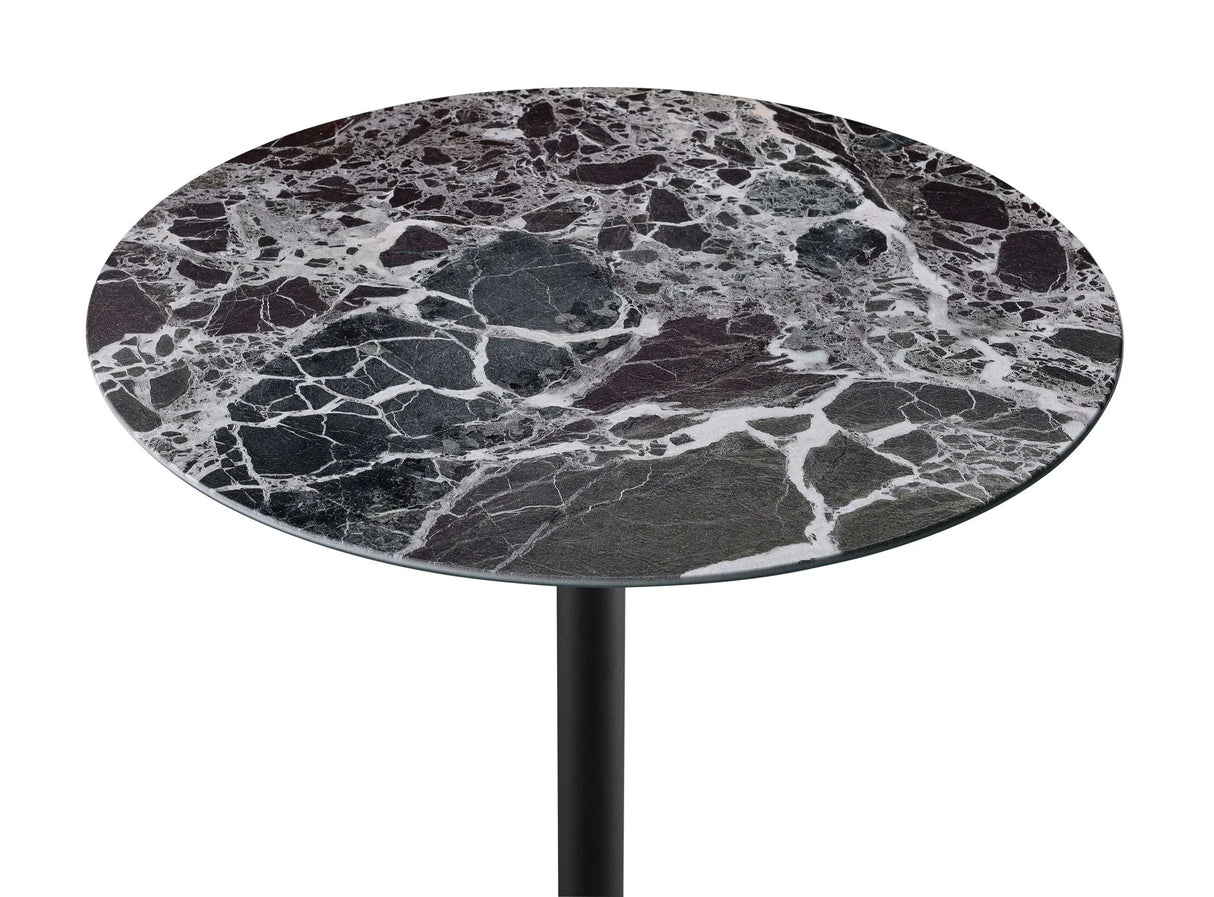 Orbit - 15.5" End Table With Height Adjustable Marble Textured Top - Furniture Home Direct