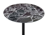 Orbit - 15.5" End Table With Height Adjustable Marble Textured Top - Furniture Home Direct