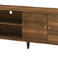 Amidon - TV Stand, With 2 Storage Shelves And 1 Cabinet - Furniture Home Direct