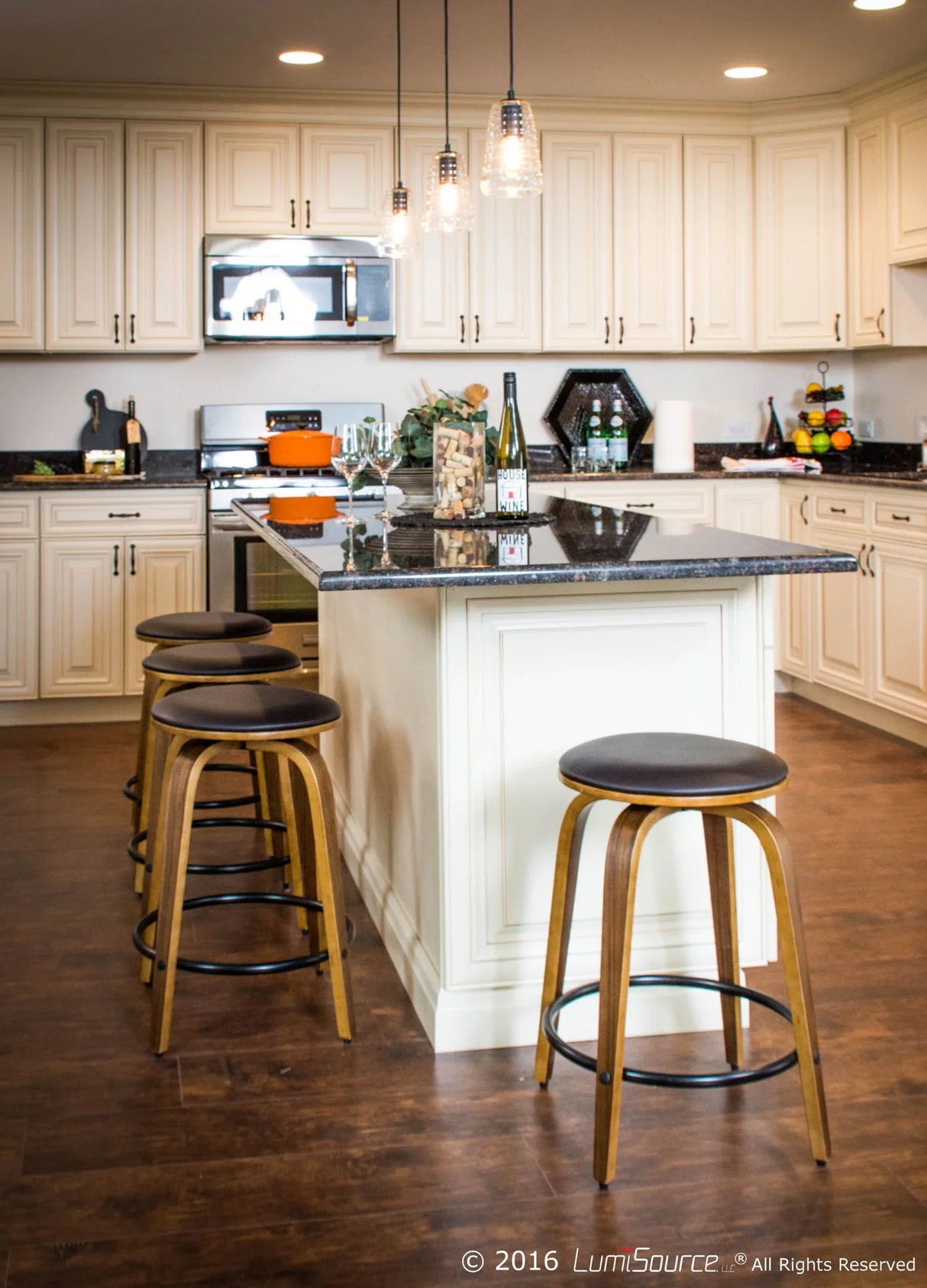 Torus - Long Industrial Pendant - Clear - Furniture Home Direct