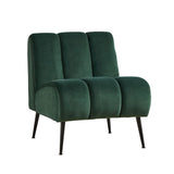 Upholstered Armless Chair For Living Room - Furniture Home Direct