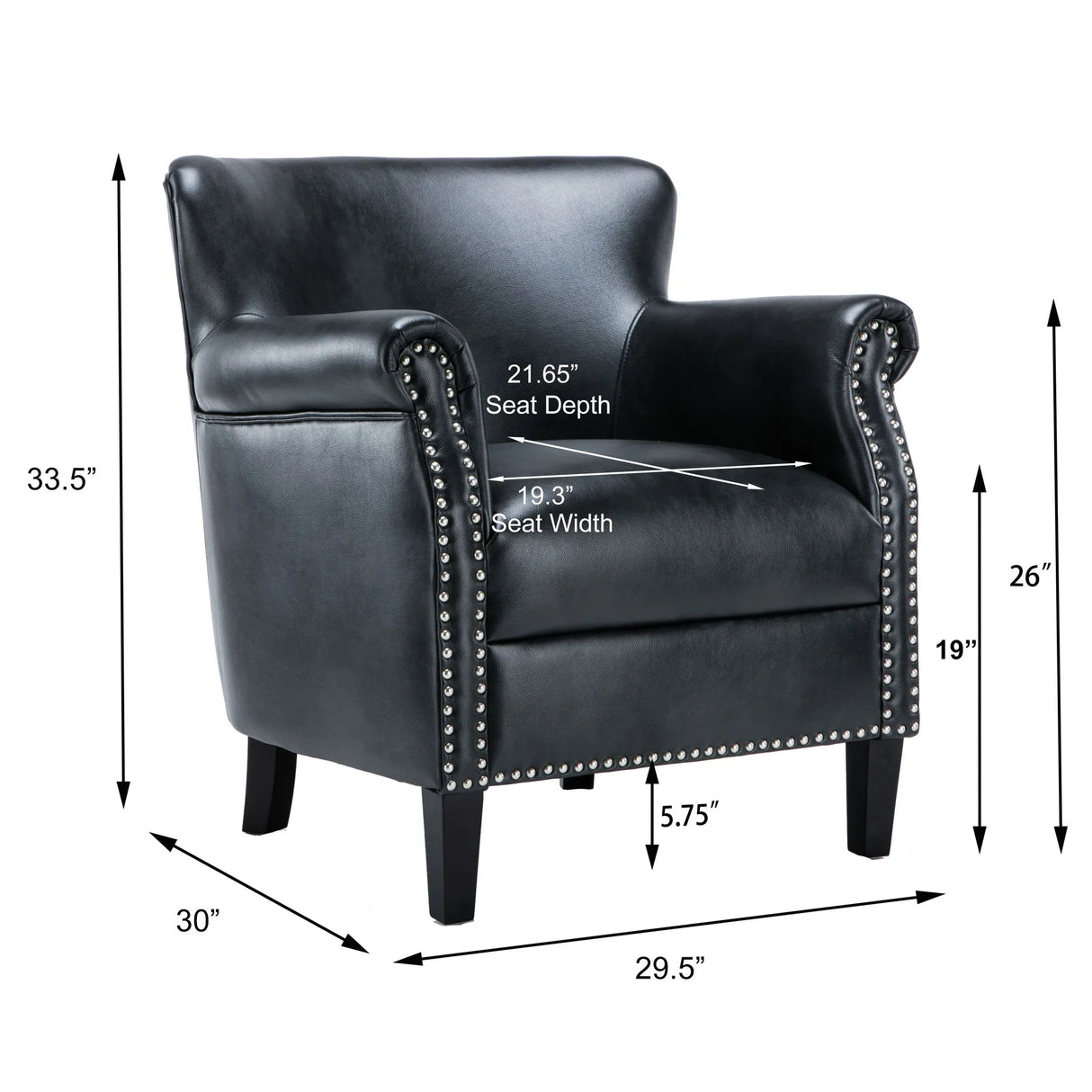 Hadley - Club Chair - Furniture Home Direct