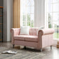 Stylish Contemporary Loveseat - Furniture Home Direct