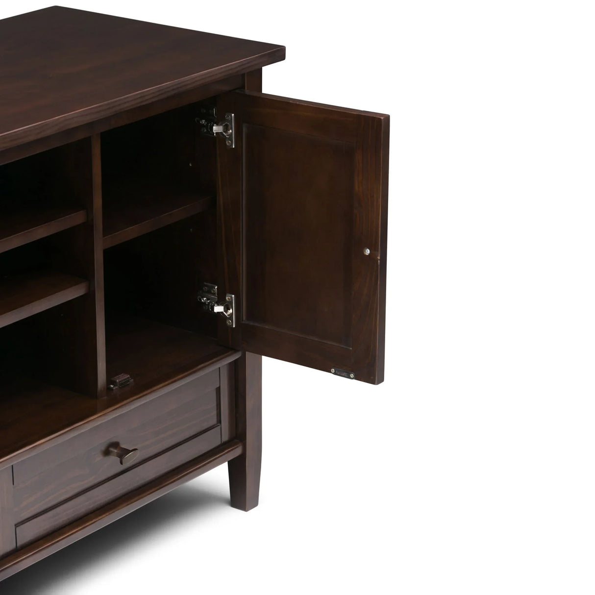 Warm Shaker - TV Media Stand Handcrafted - Furniture Home Direct