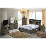 Louis Phillipe - Bookcase Storage Bed - Furniture Home Direct